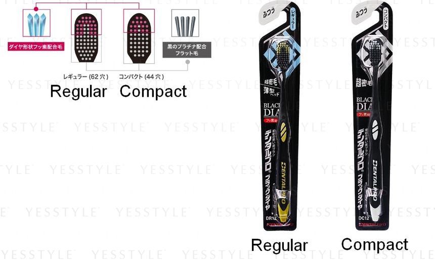 DENTALPRO - Zwarte Diamant Tandenborstel