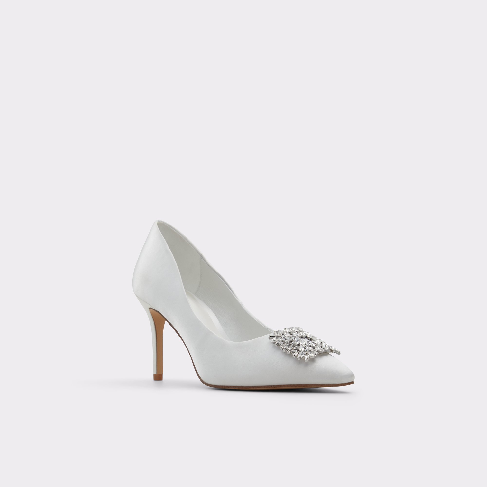Platine White Women Pumps