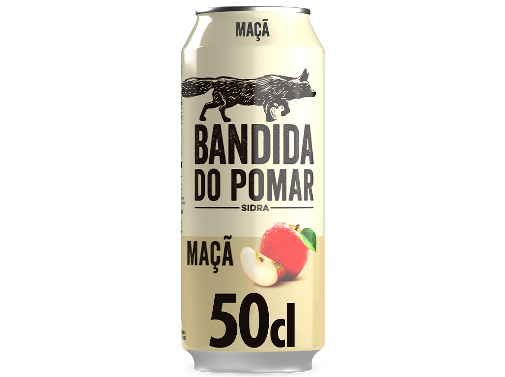 SIDRA BANDIDA DO POMAR LATA 0.5L