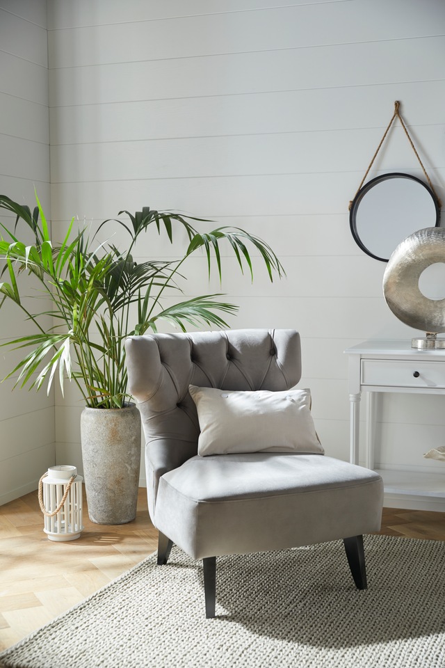 Timbers Bodenvase »Quogue« Dekovase aus Keramik, in Steinoptik