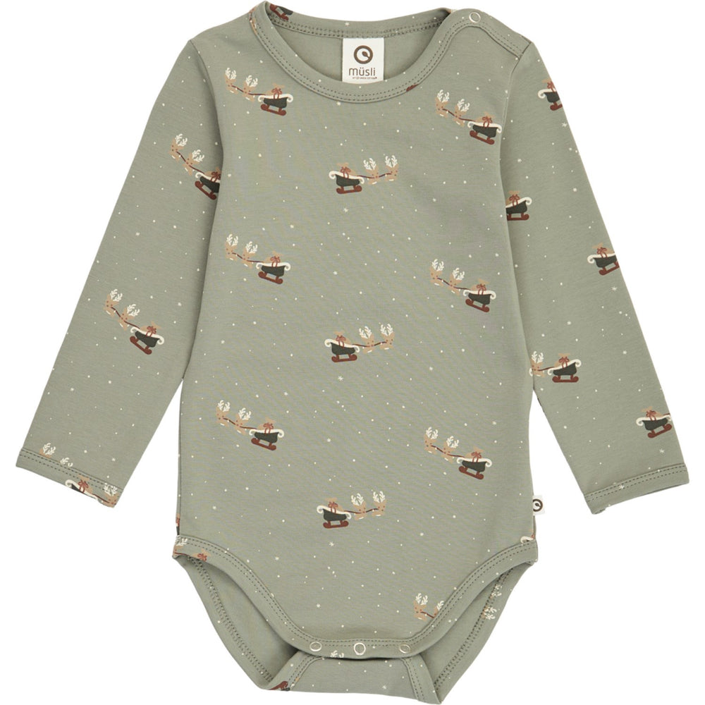 Køb Müsli Shadow/ Deep Green/ Balsam Cream Christmas L/S Body