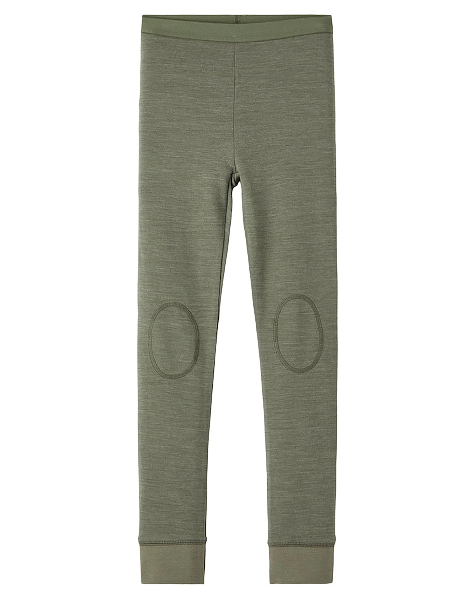 Wollhose NKMWUPPO WOOL lang in beetle