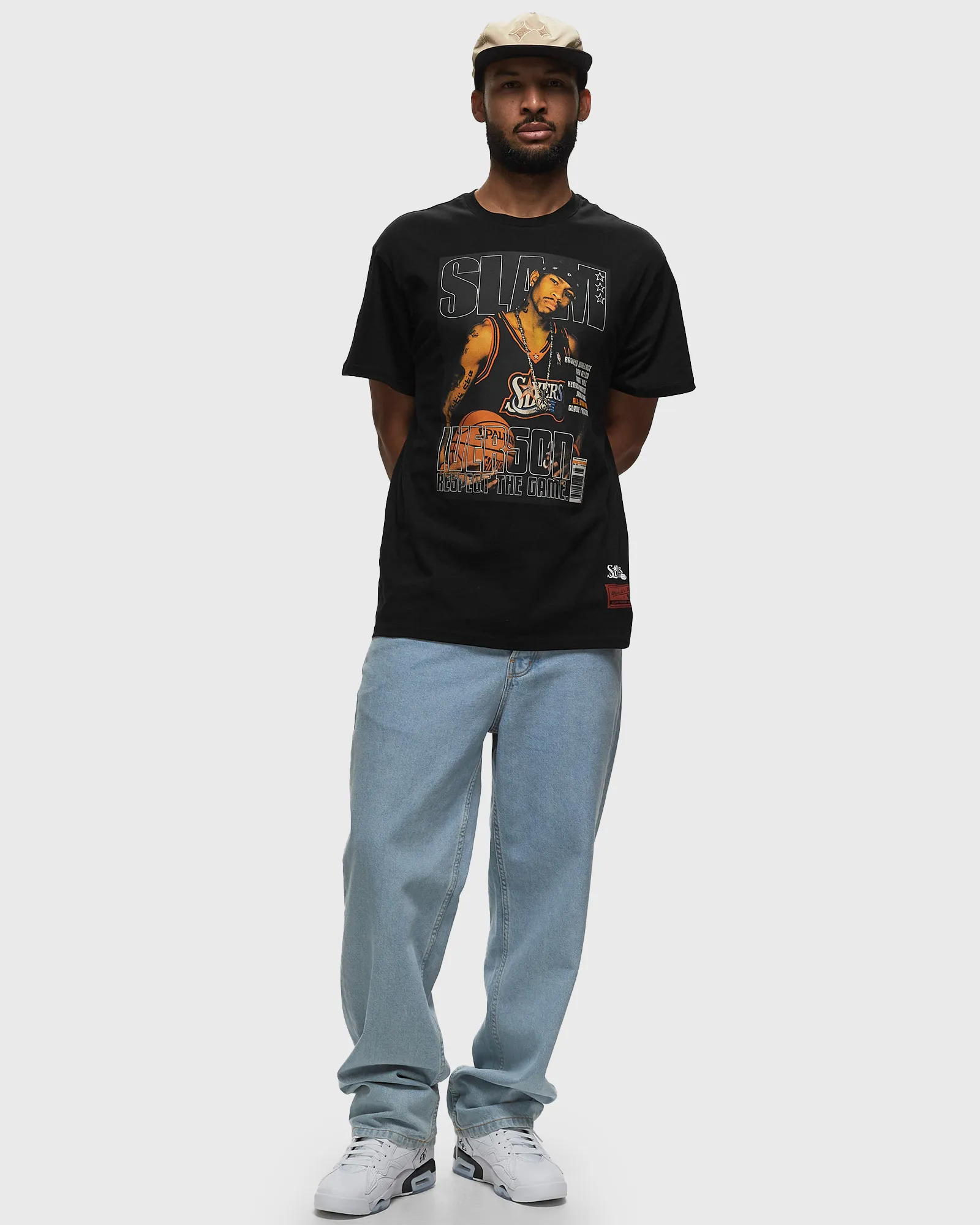 Mitchell & Ness NBA Slam Cover Tee Allen Iverson 76ers