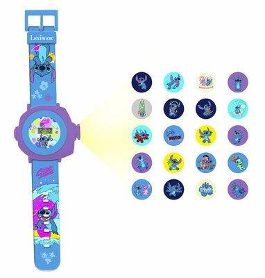 Disney Lilo & Stitch Digital Projektorklokke