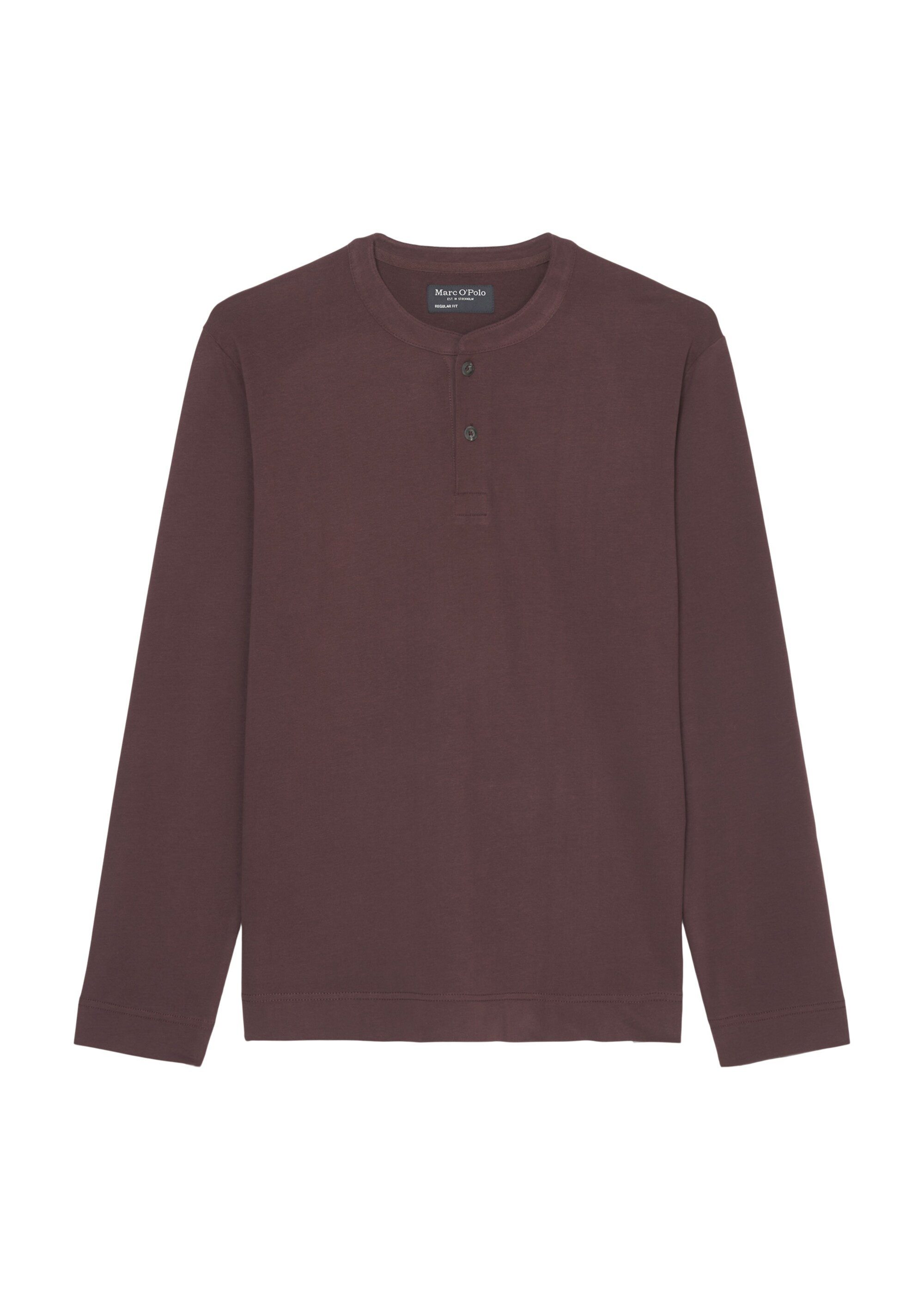 Serafino regular aus softem Heavy-Jersey