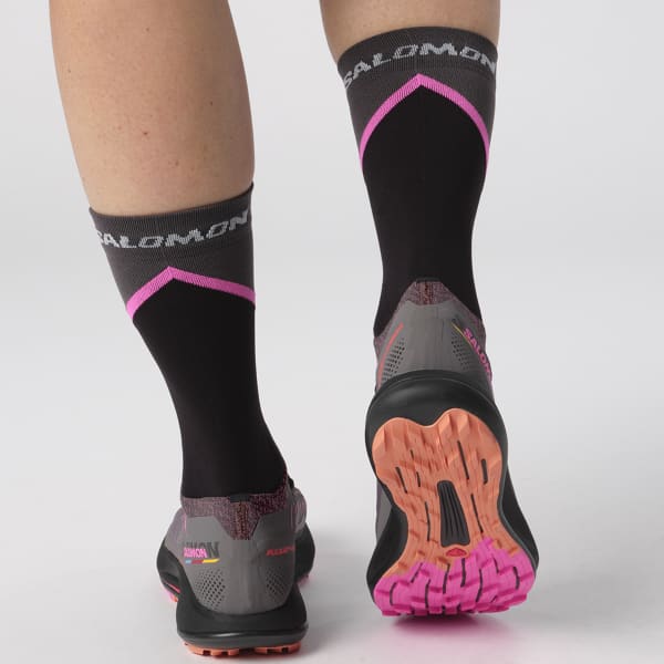 Chaussure trail SALOMON PULSAR TRAIL PRO 2 W PLUM KITTEN/BLACK/PINK GLO