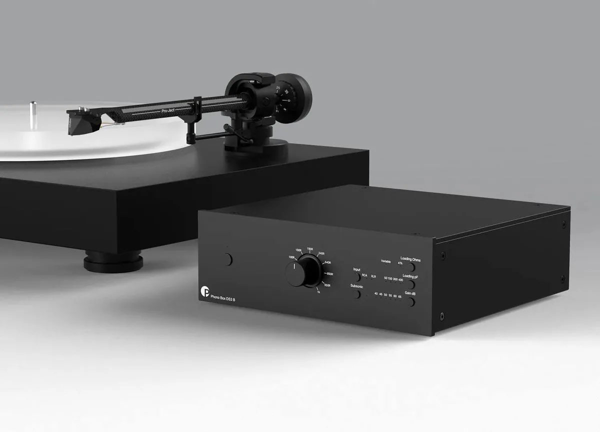 Pro-Ject Phono Box DS3 B Noir Préamplis phono