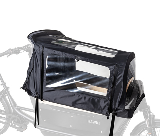 HAWK Regenverdeck für E-Cargo 2.2 Bafang