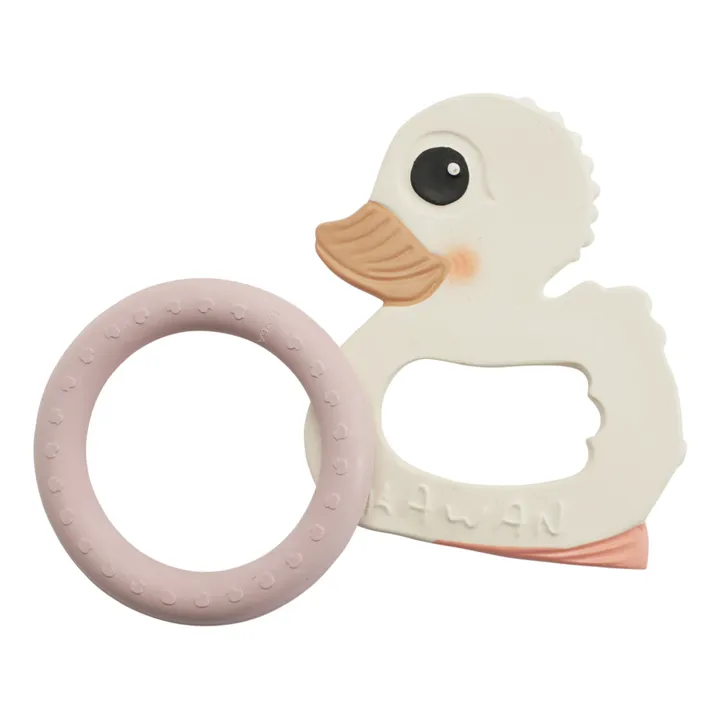 Hevea Coffret apaisant - Set de 2 jouets de dentition | Rose poudré