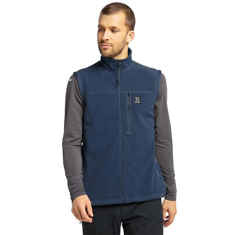 Haglöfs Malung Pile Vest Men Tarn Blue