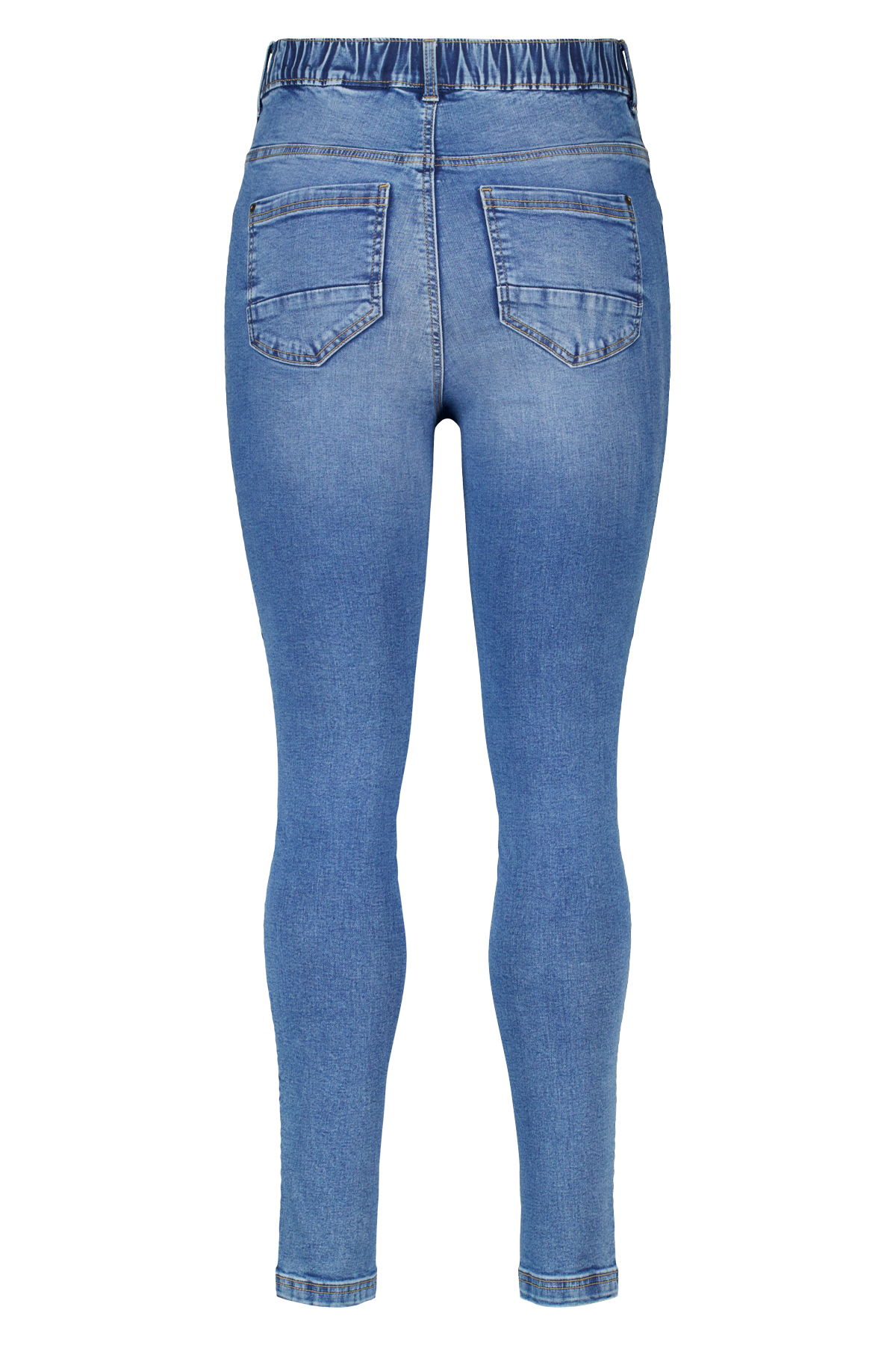 Tregging met denim look Stonewash Denim