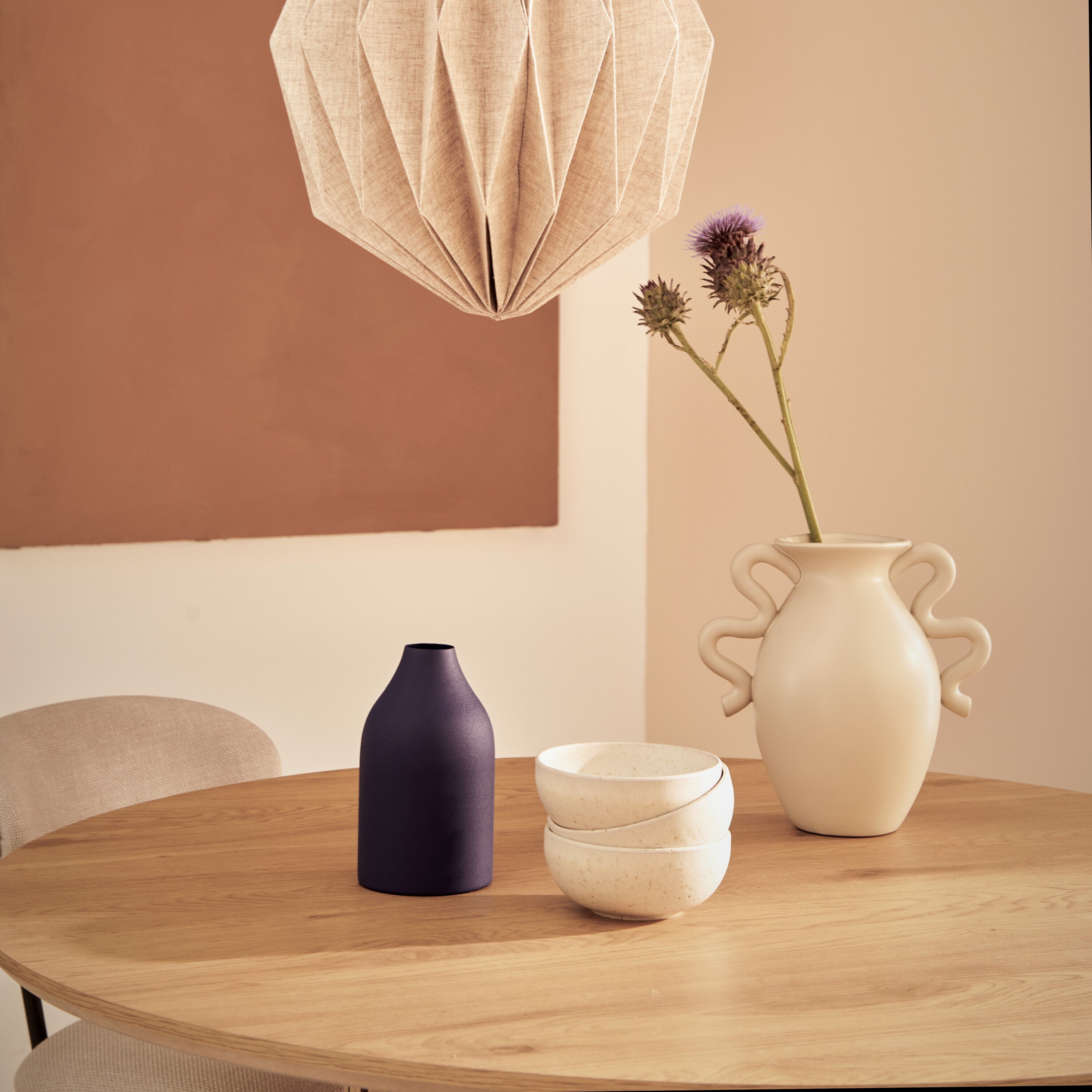 Ferm Living Verso Vaas - CrÃ¨me