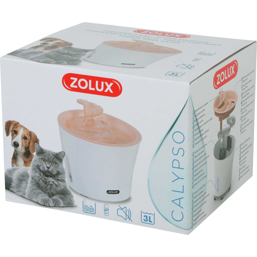 Fontaine à eau pour chiens et chats calypso 3 litres