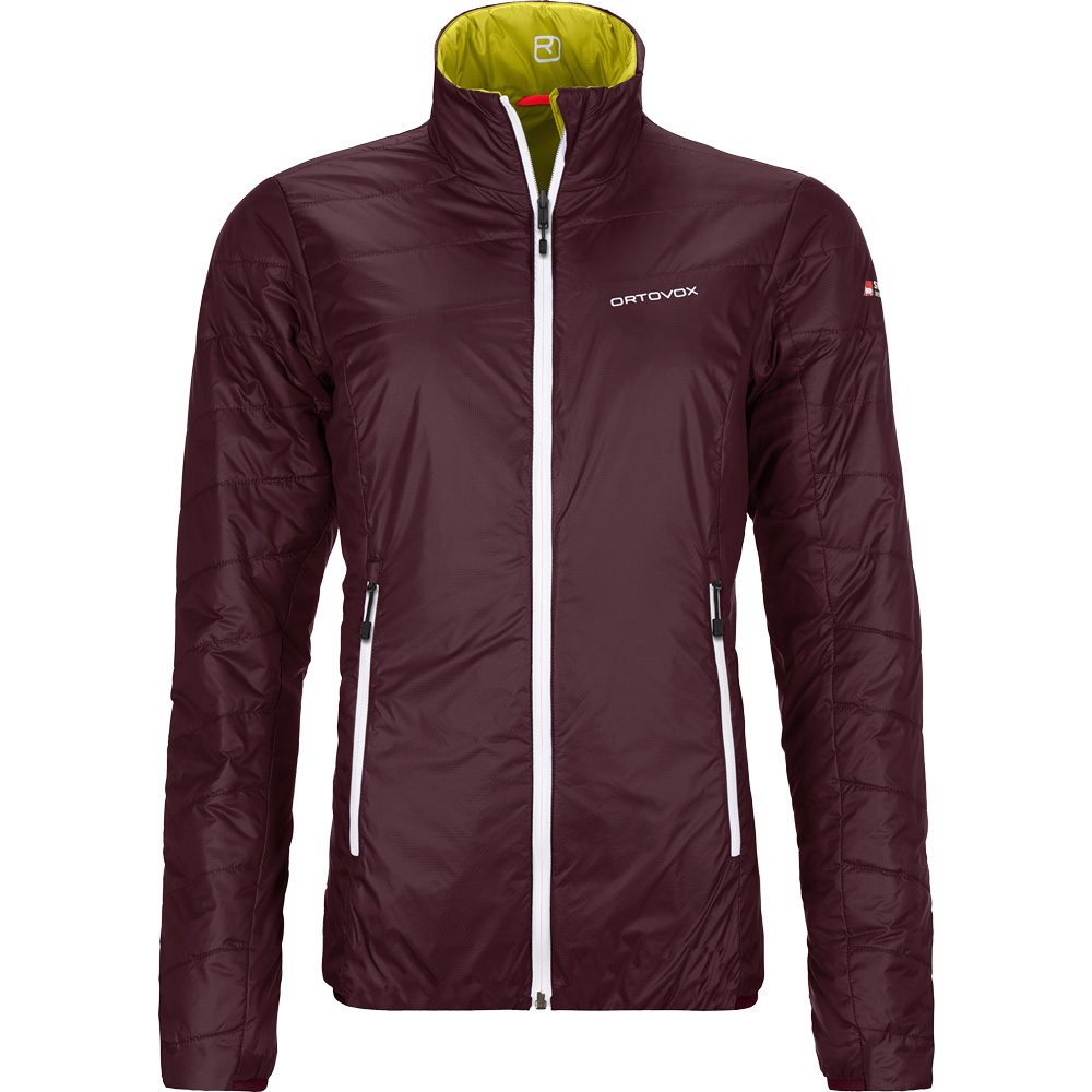 ORTOVOX Piz Bial Isolationsjacke Damen dark wine