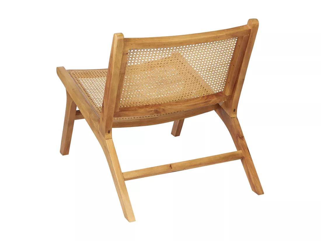 Chaise de salle à manger MIDDLETOWN Bois d'acajou Naturel