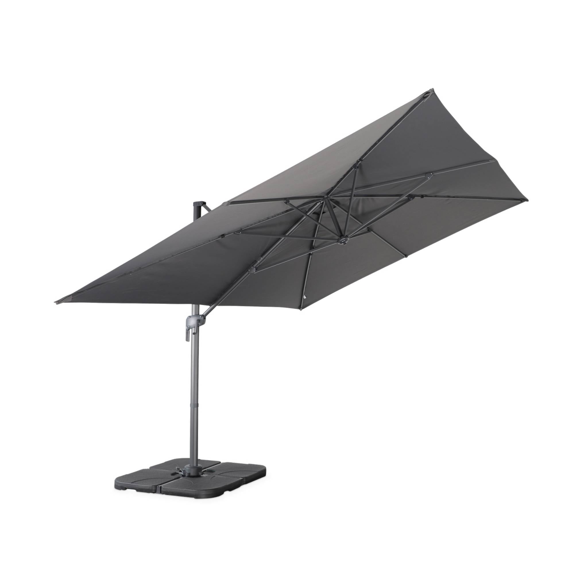 sweeek - Rechthoekige zweefparasol 3x4 m â Antibes
