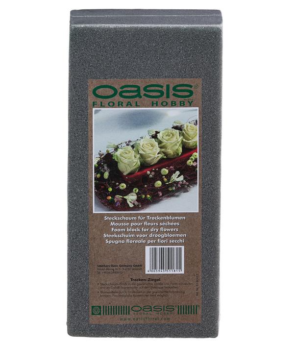 Oasis® Trockenziegel für Trockenblumen
