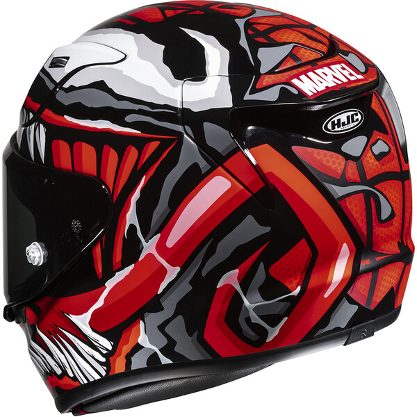 HJC - Casque RPHA 12 Maximized Venom MC1SF / Rouge / Blanc / Noir / Mat