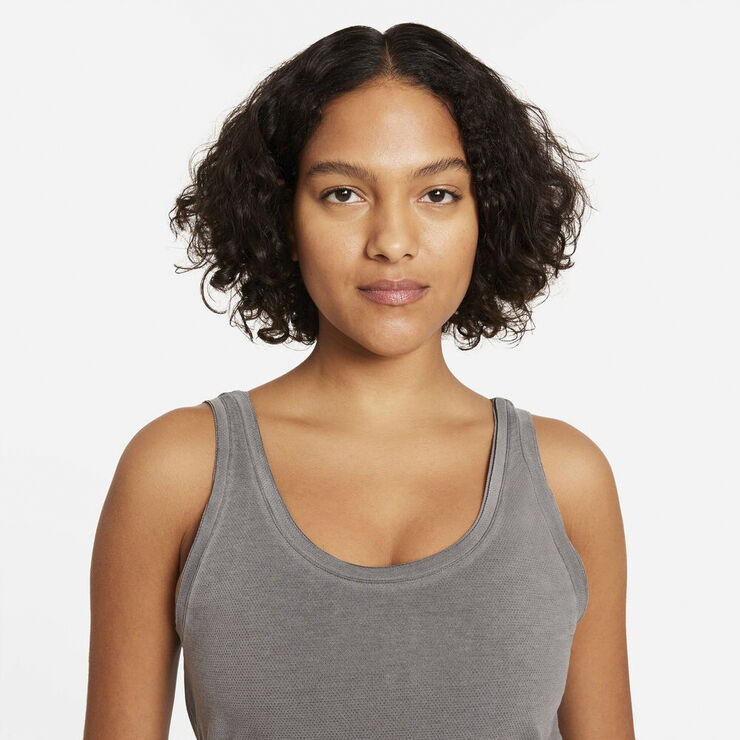 Nike Yoga Dri Fit Top Grå