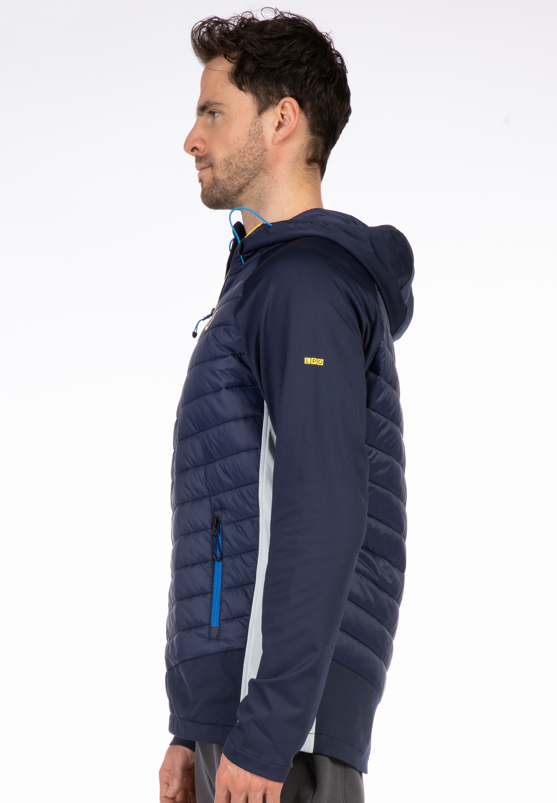 LPO Steppjacke »GILMOUR M MEN« Steppjacke mit schlichtem Design und verstellbarer Kapuze
