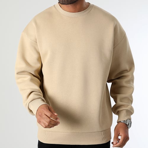 Sweat Crewneck Oversize Large 2809 Beige