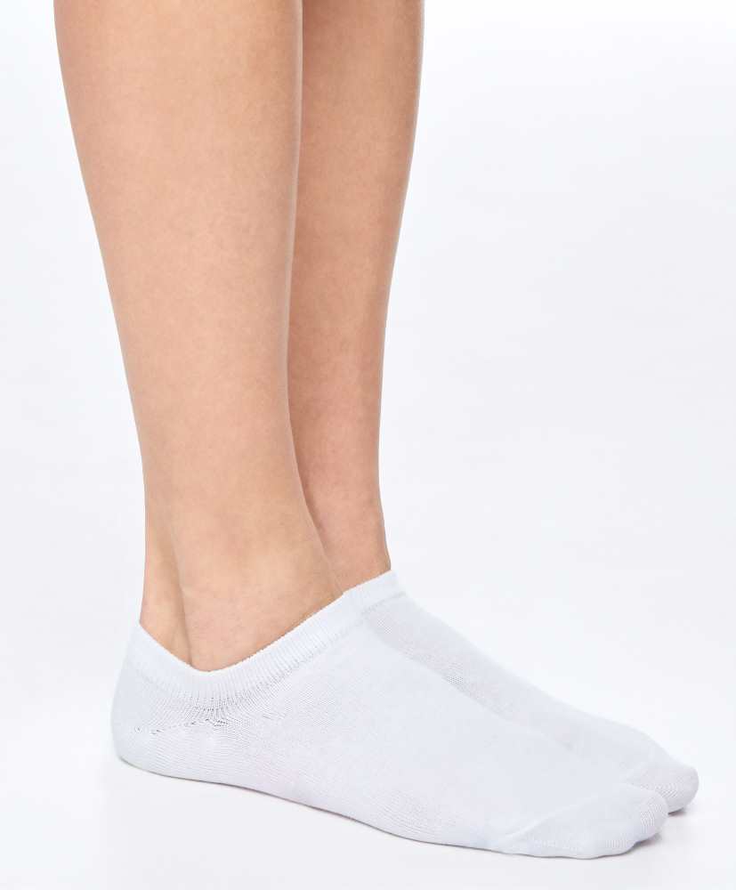 5 pares de meias de algodão para tênis