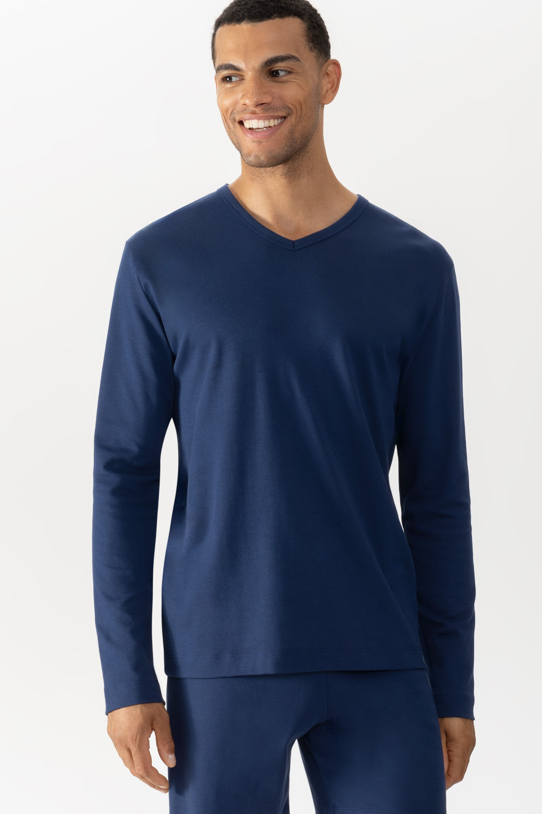 Langarm-T-Shirt<br>Serie Solid Night