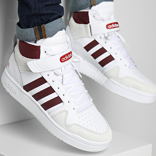 Baskets PostMove Mid H06135 Cloud White Shadow Red Scarlet