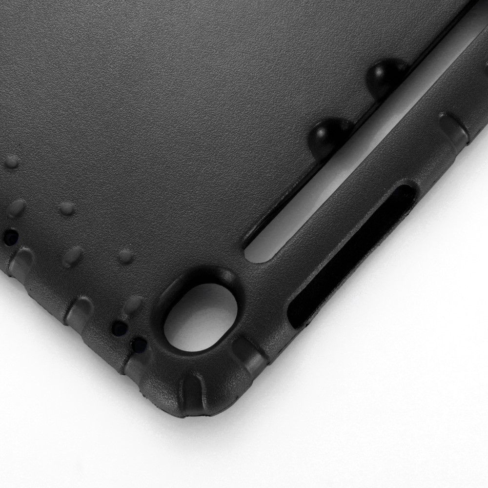 Samsung Galaxy Tab S11 / Tab S10 FE / Tab S9 FE / S9 Stossfeste Kinder Schaumstoff Schutz Hülle   Griff   Standfunktion - Schwarz