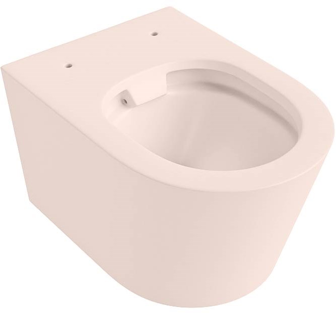 Mondiaz Lavie toiletpot randloos en diepspoel rosee