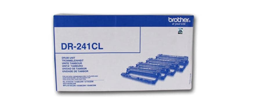 Trommel DR-241CL Black/Cyan/Magenta/YellowTrommel, schwarz/cyan/magenta/gelb