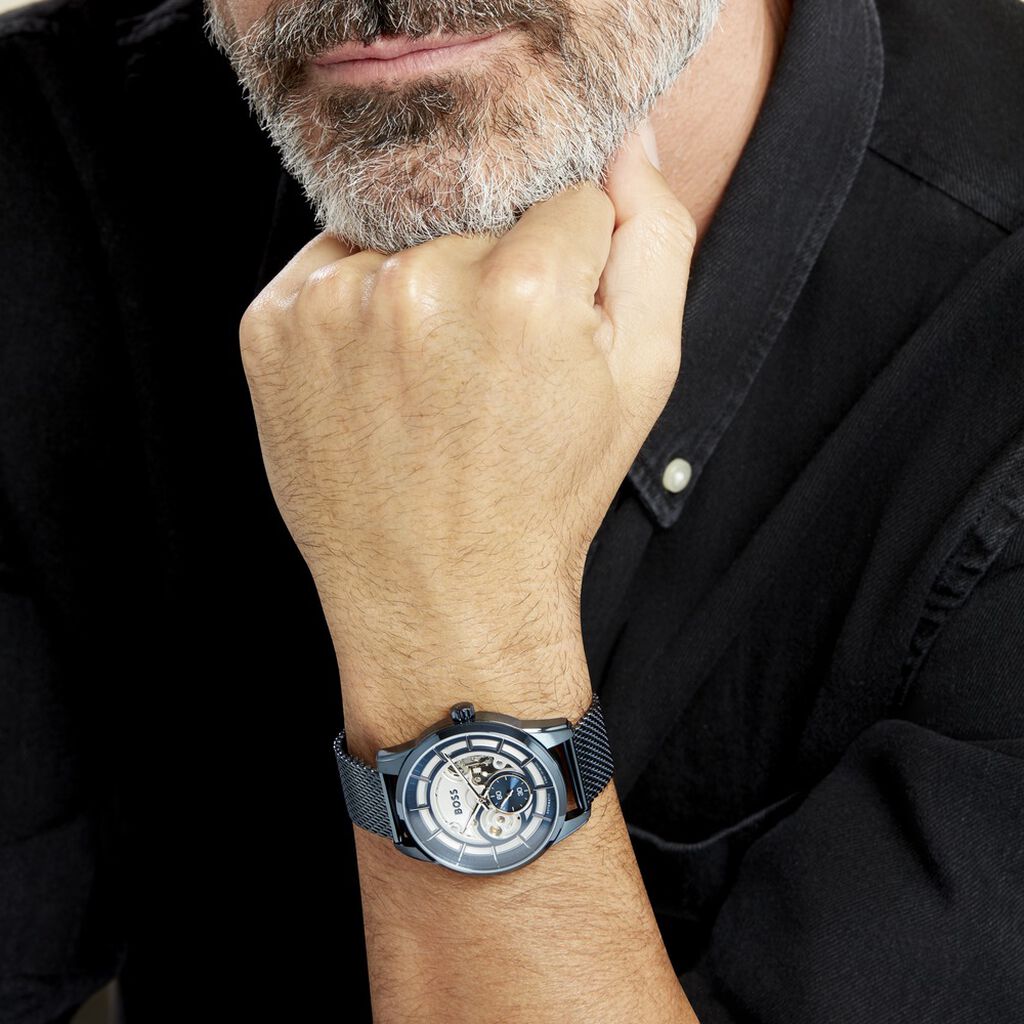 Montre Boss Sophio Auto Bleu