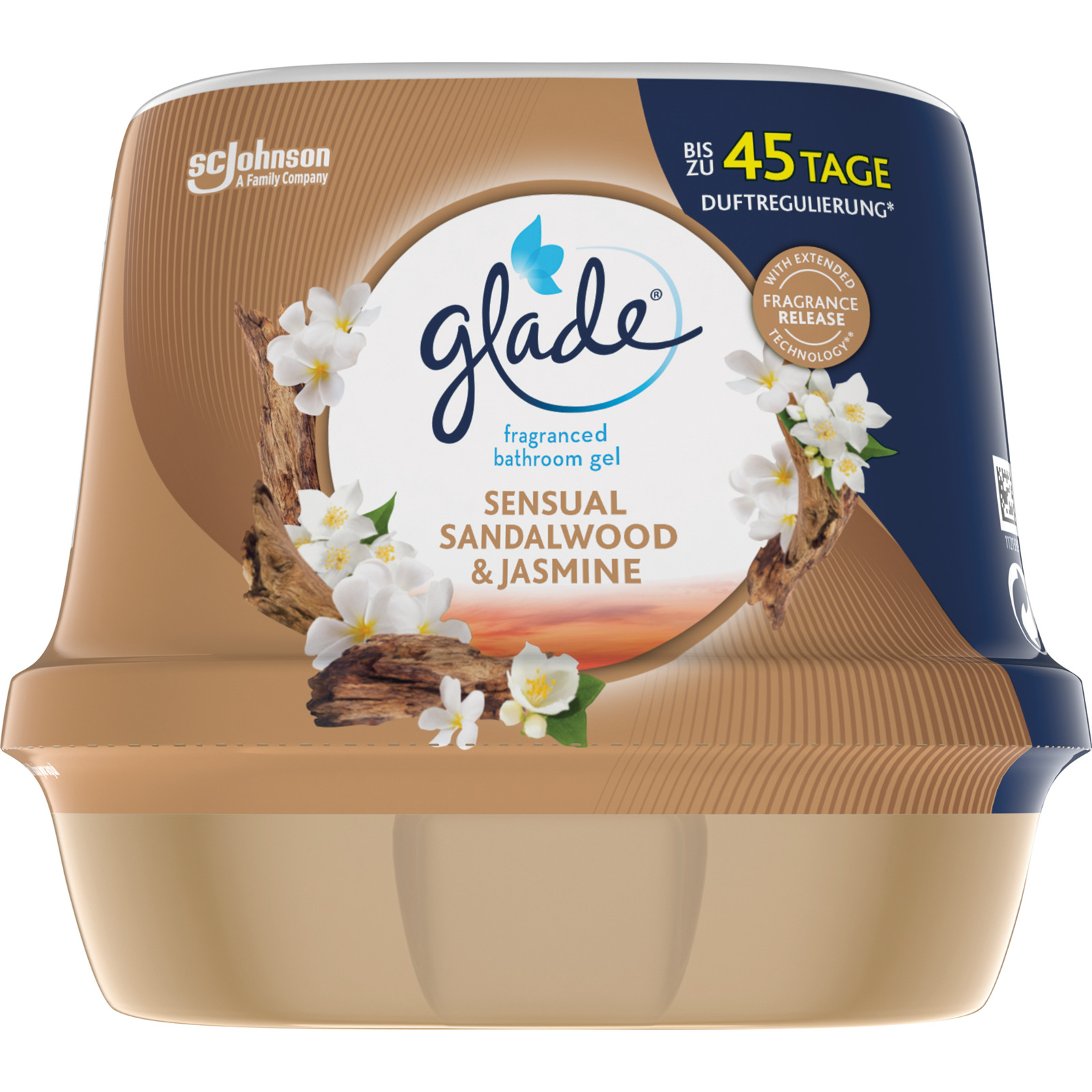 Glade Badezimmer Duftgel Sensual Sandalwood & Jasmine 180 g