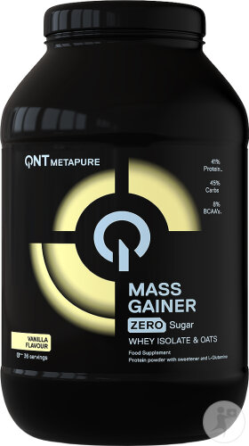 QNT Metapure Mass Whey Protein Isolate Vanille Pot 1815g