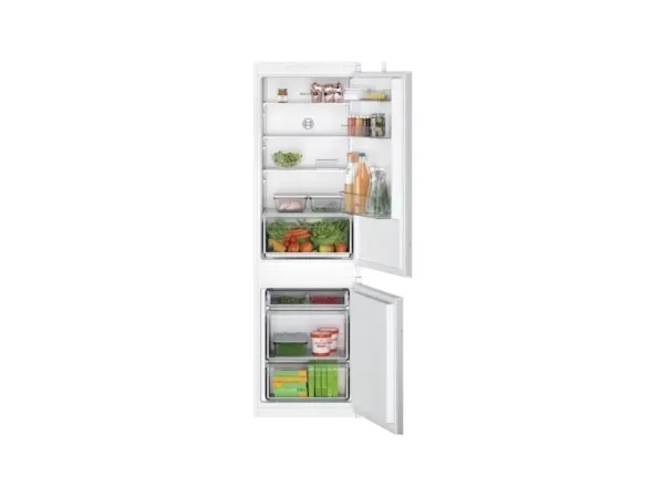 Bosch Serie | 2 KIV865SE0 - Køleskab/fryser - bund-fryser - til indbygning - niche - bredde: 56 cm - dybde: 55 cm - højde: 177.5 cm - 267 liter - Klasse E