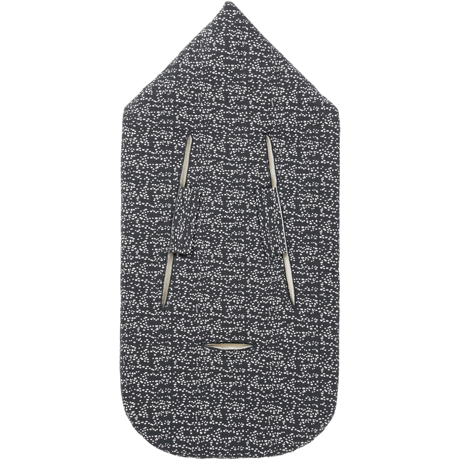 Noppies Autositz Fußsack Fancy Dot TOG 4.5 Forged Iron