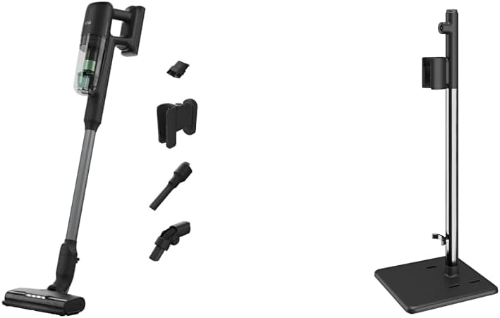 AEG Ultimate 7000 ÖKO AP71UB14AM Akku-Staubsauger & AZE164 Ladestation/extra kraftvoll/Ultraleicht 2,2 kg/bis zu 40 Min. Laufzeit / 5-Stufige Filtration/alle Böden/Automatik, Matte Black