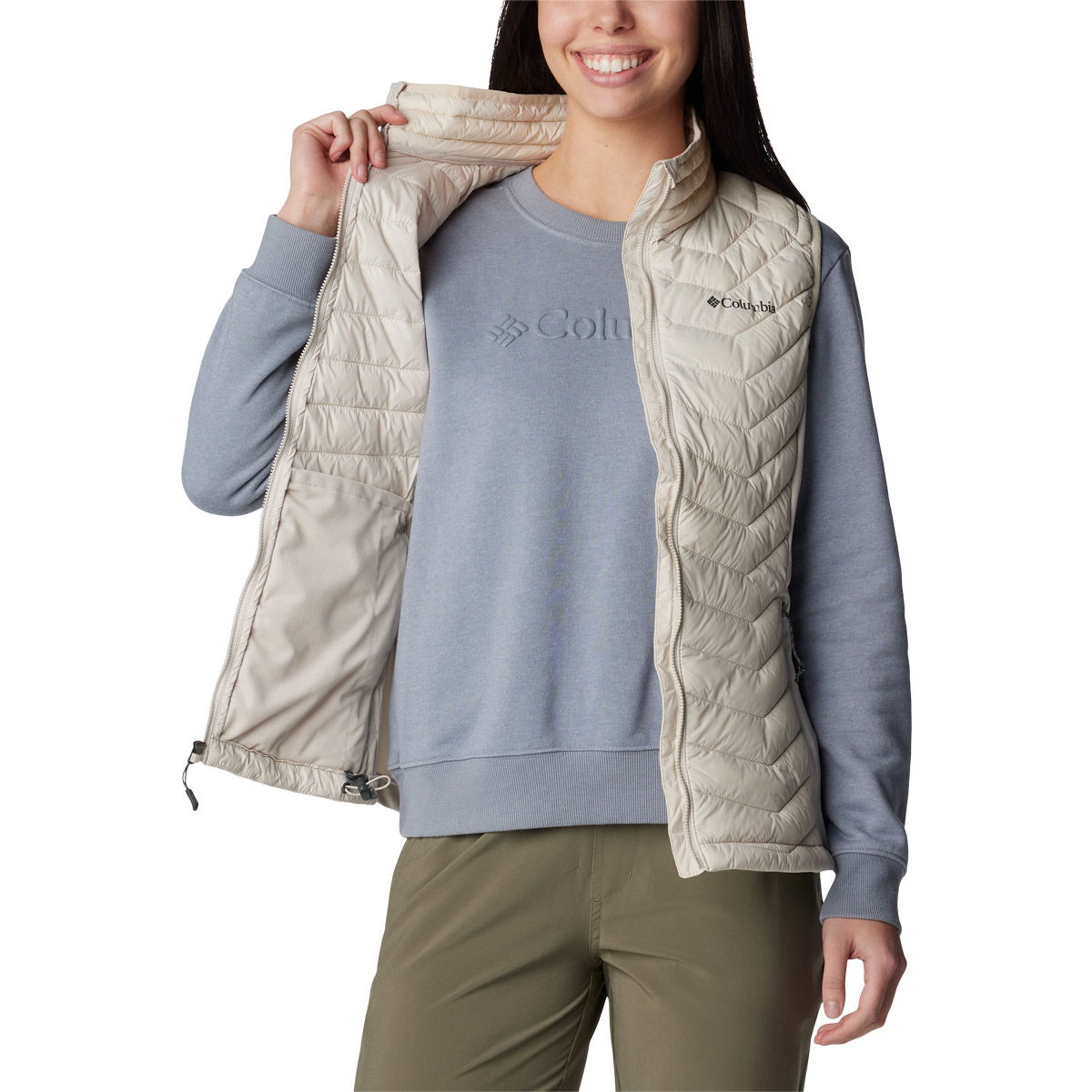 Columbia Powder Pass Vest Dame