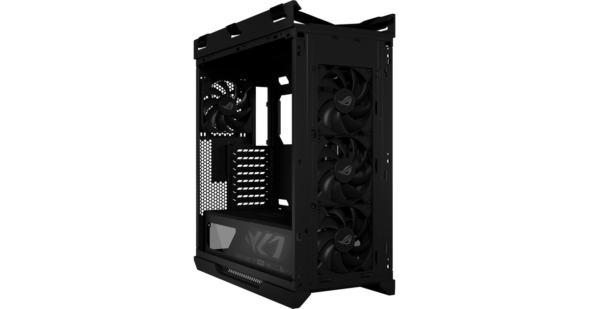 ASUSROG STRIX HELIOS II GX601S midi tower behuizing  (Zwart | 4x USB-A | 2x USB-C | RGB | Tempered Glass)