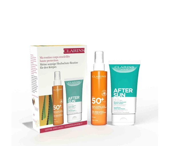 Clarins Sun Visage SPF50  Set