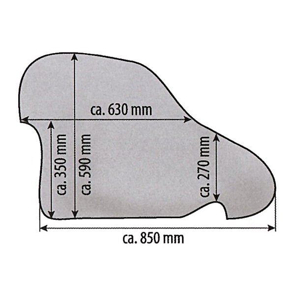 Housse de protection flèche caravane