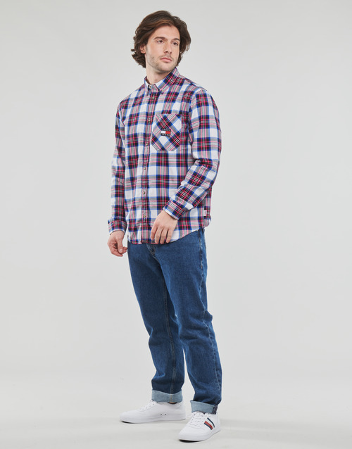 Tommy Jeans - TJM RELAXED FLANNEL SHIRT - Muticolore