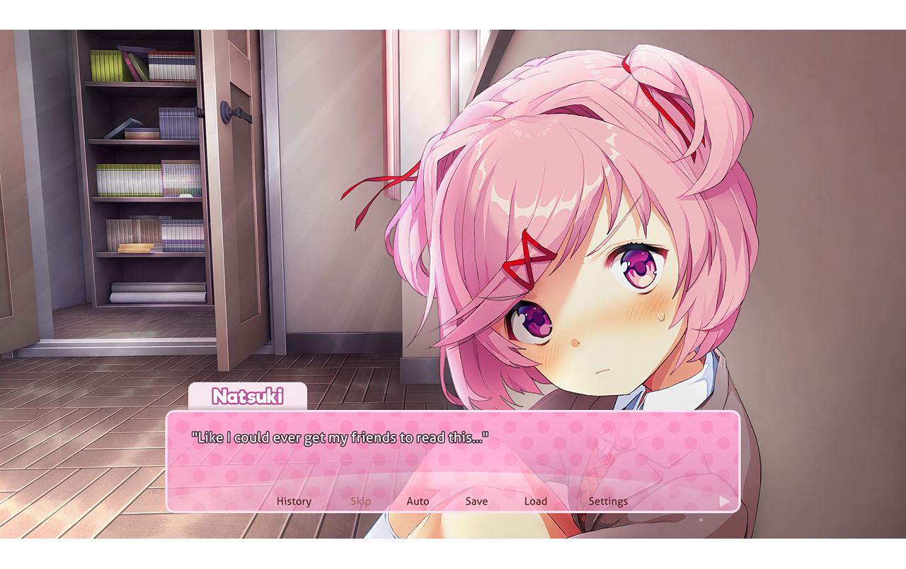 Doki Doki Literature Club PlusPsychologisches Visual Novel Horrorspiel für die PlayStation 4