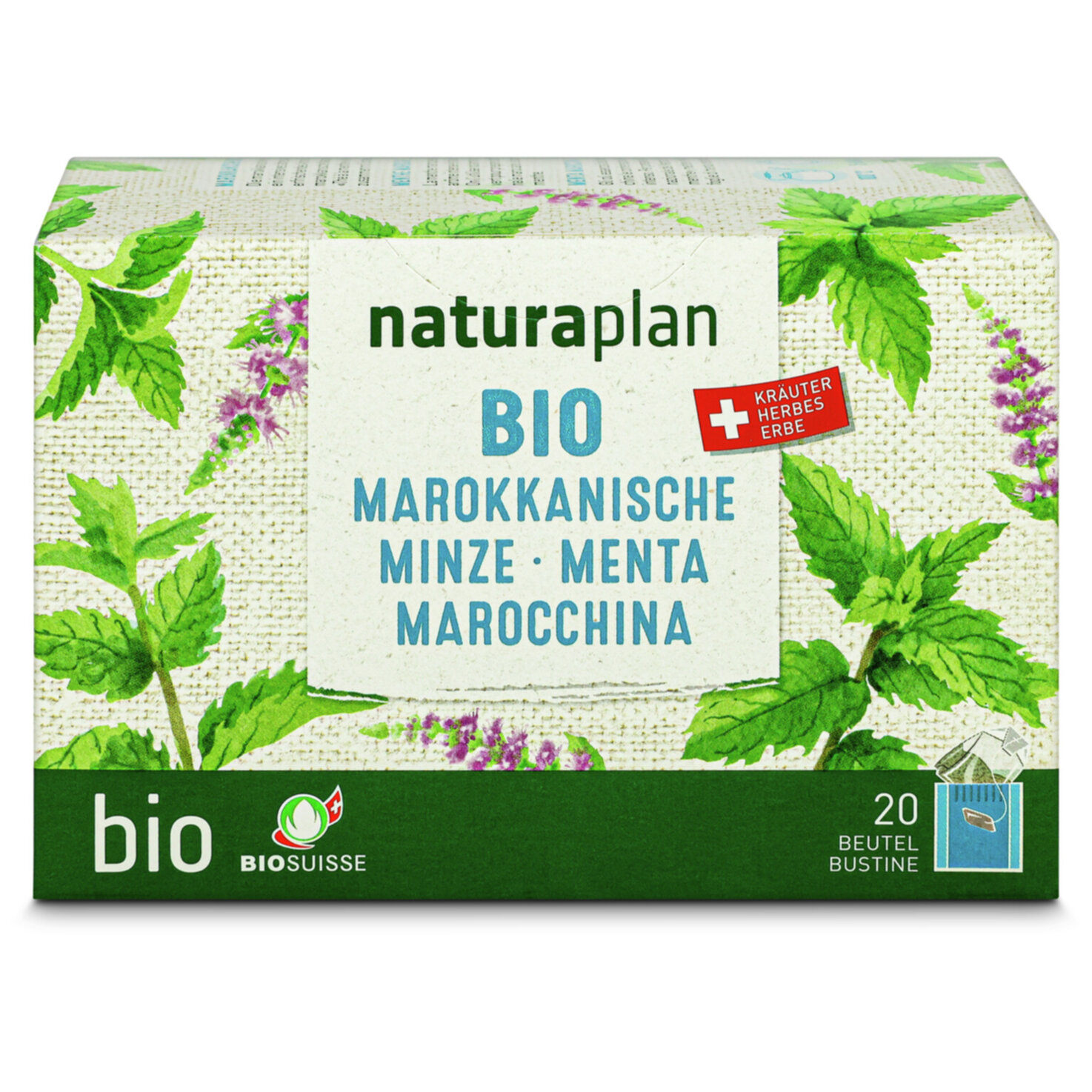 Naturaplan Marokkanische Minze Schweiz 20 Portionen