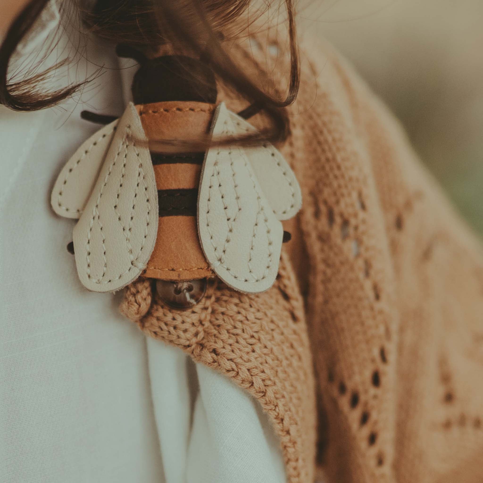 Haarklammer Zaza Sky Bee Camel Classic