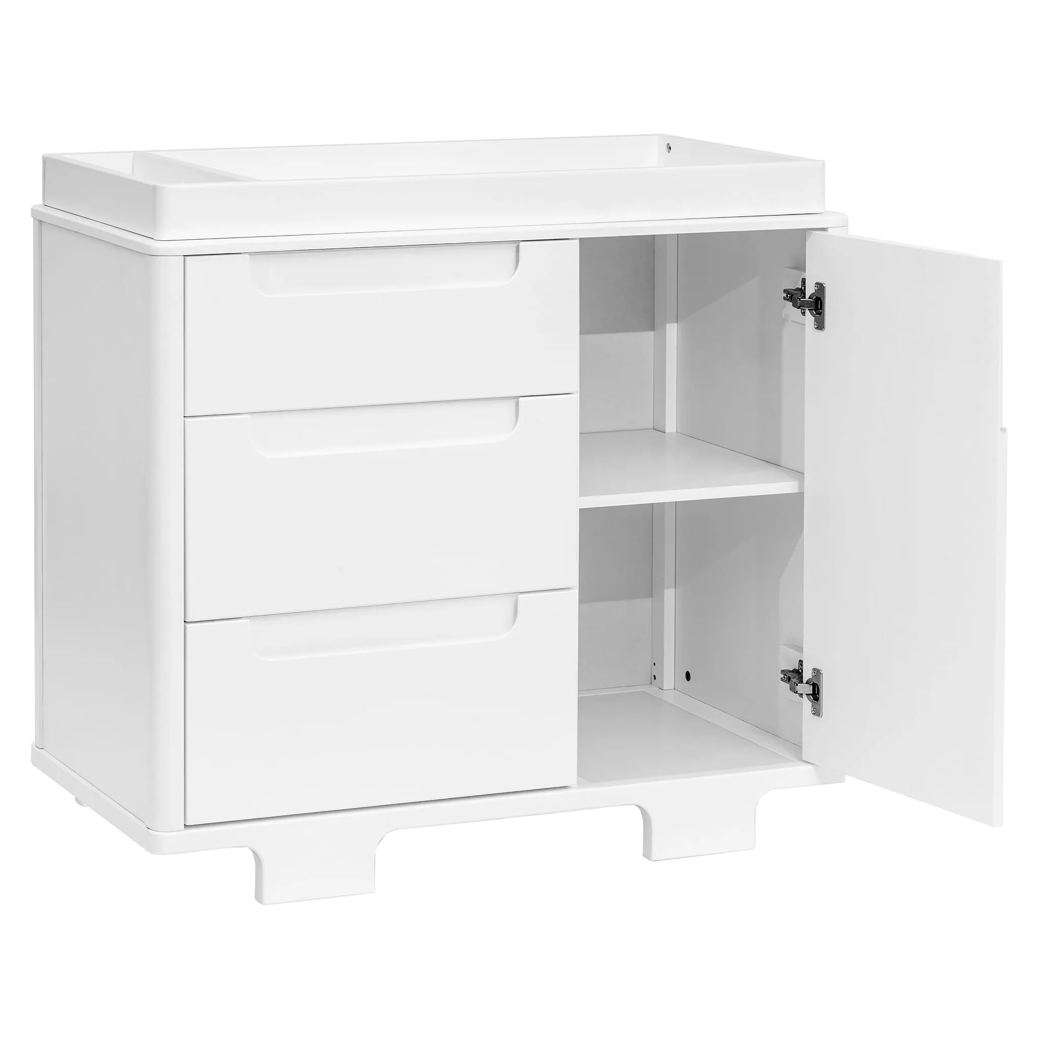 Babyletto Meuble à Langer 3-Tiroirs Yuzu - Blanc