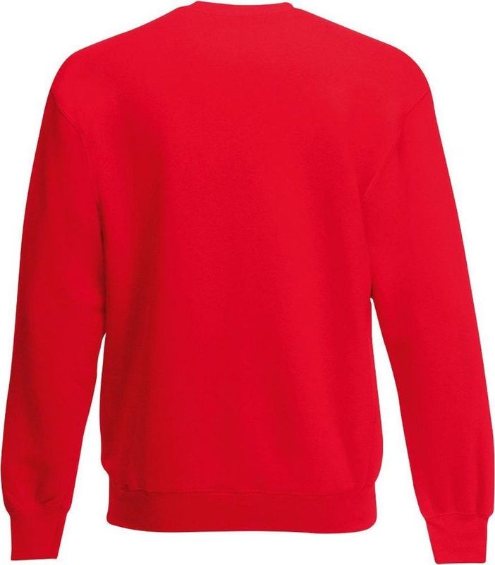 Fruit of the Loom - Kinder Classic Set-In Sweater - Rood