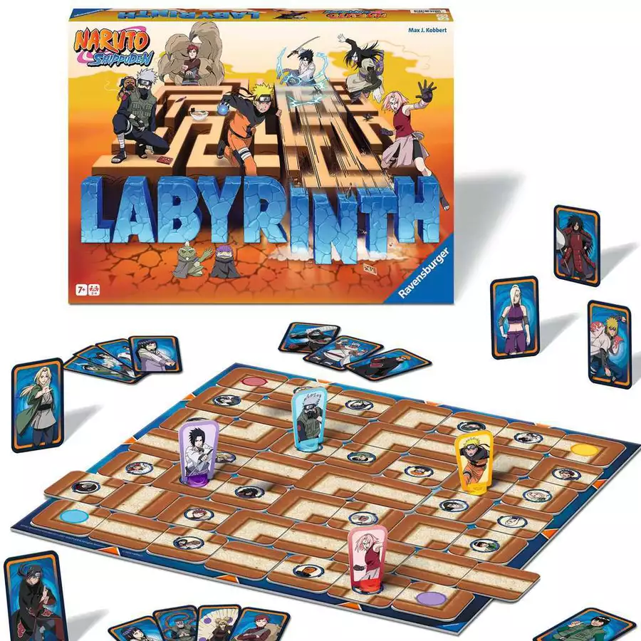 Ravensburger Naruto Shippuden Labyrinth bunt