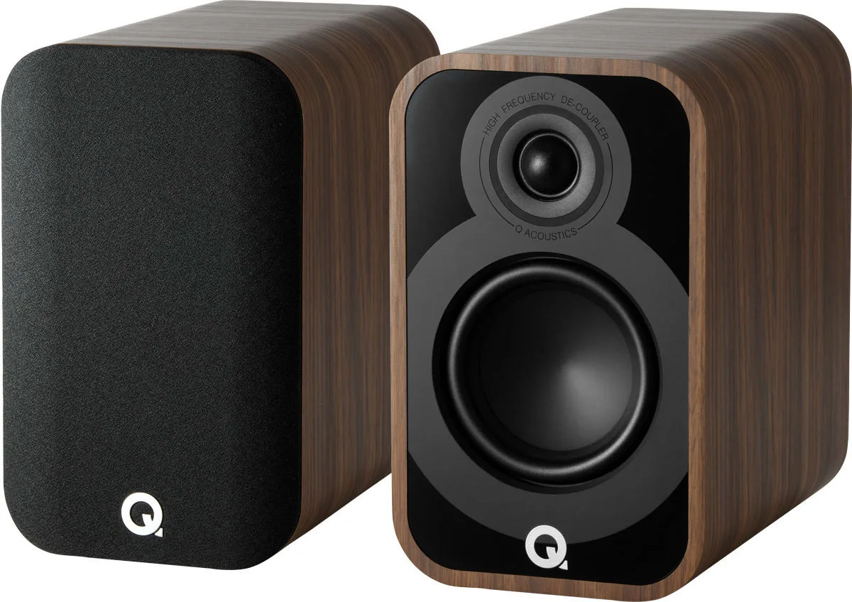 Q Acoustics 5010 Bois de rose (la paire) Enceintes bibliothèque