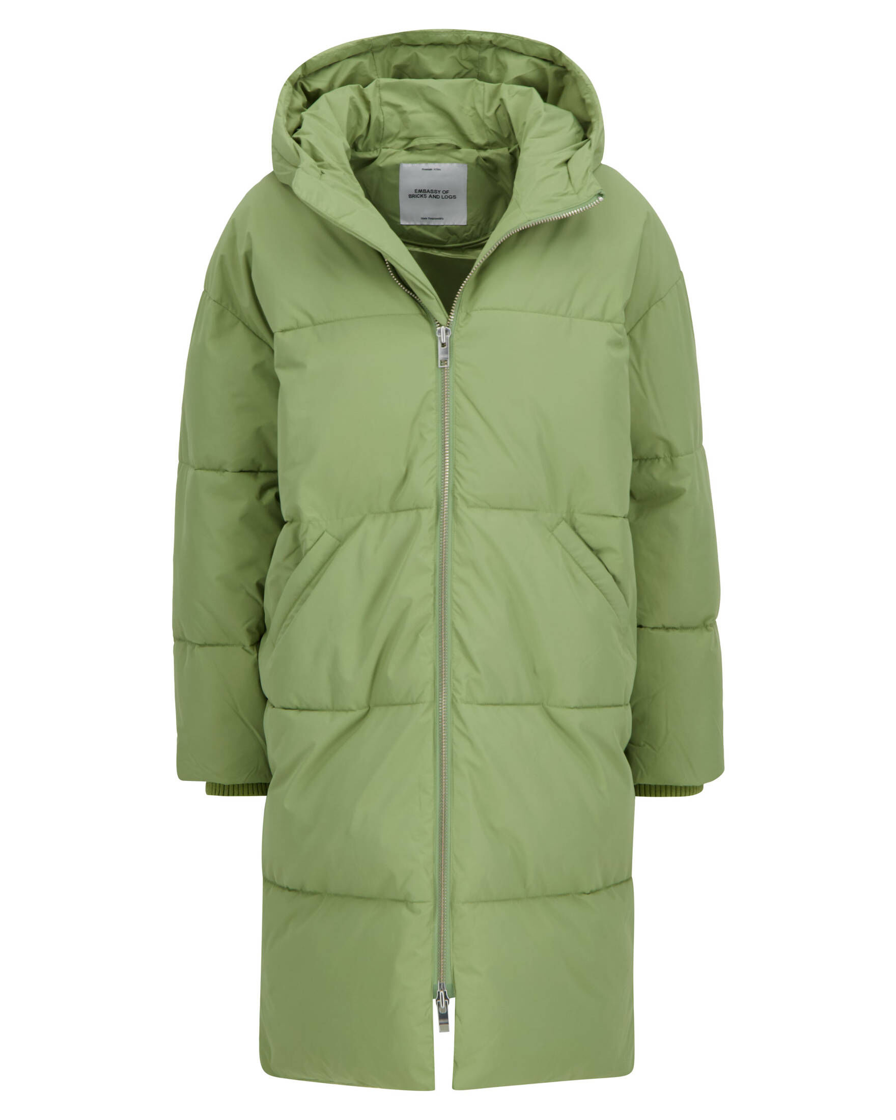 Embassy of bricks and logs| Damen Steppmantel ELPHIN PUFFER COAT